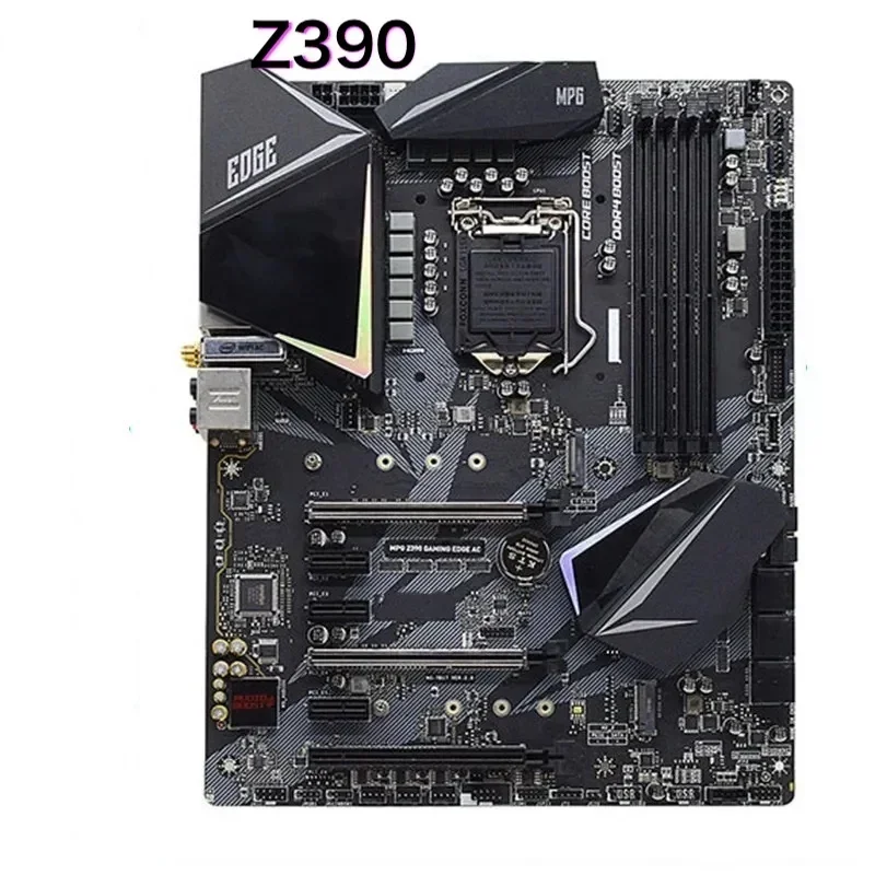 

Материнская плата для настольных ПК MSI MPG Z390 GAMING EDGE AC LGA 1151, материнская плата Micro ATX, 100% протестировано, ОК, полностью работает, бесплатная доставка