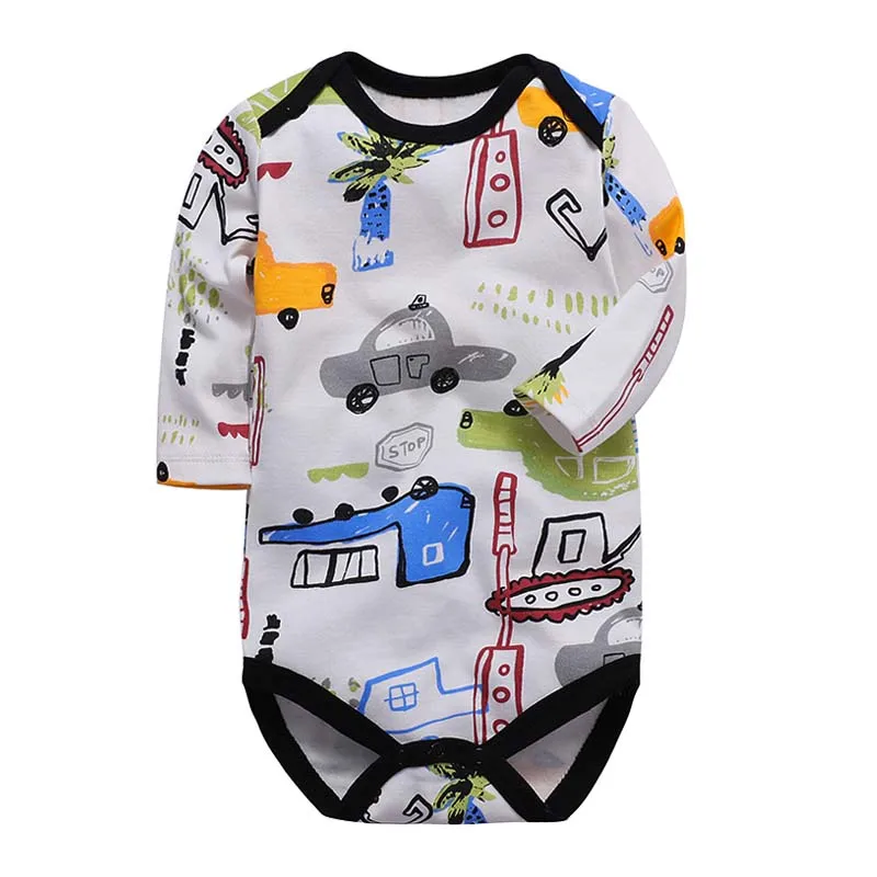 Spring Autumn Baby Bodysuits Long Sleeve printing Baby Boy Girl Clothes 100% Cotton Newborn Body Infant 0-24Month Bebe Jumpsuit