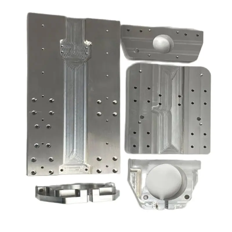 Design Drawing For Polishing Aluminum Sliding Blocks By CNC Milling Machining