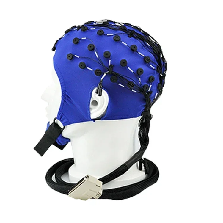 Electroencephalography/EEG Recording Electrode Cap with AgAgCI Active Electrodes for Sleeping Monitoring