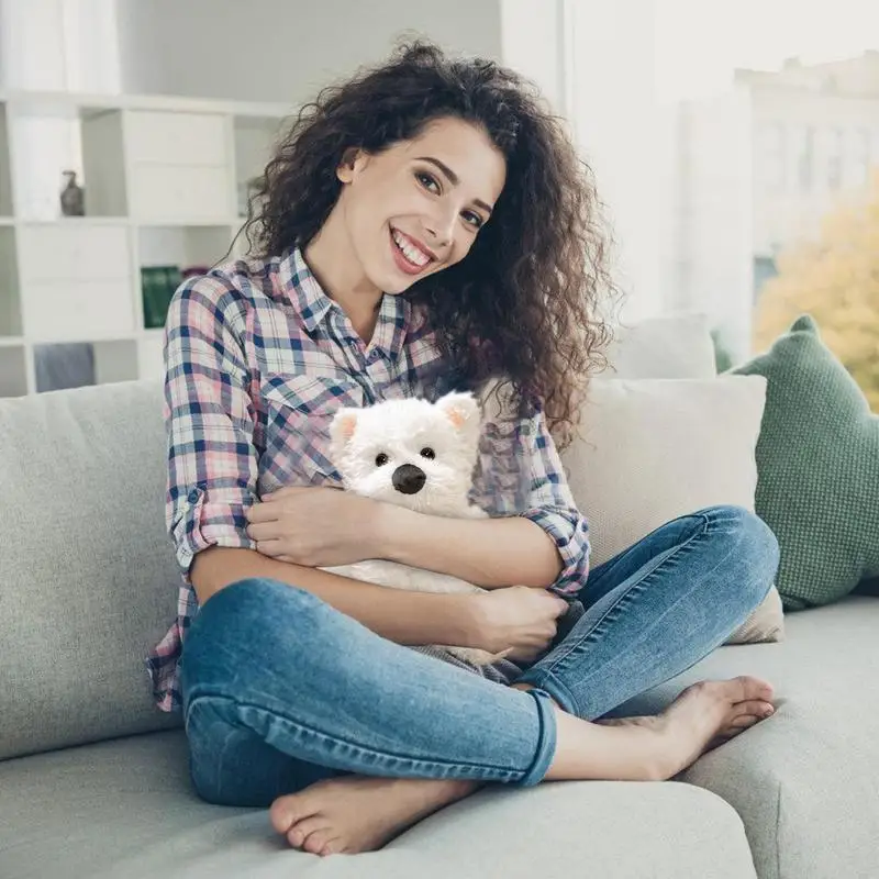 

Stuffed Dog Plush Stuffed Animal White Cute Dolls Plush Toys Plush Doll Stuffed Toys Dog Plushie Soft Pillow Plush Animals Puppy