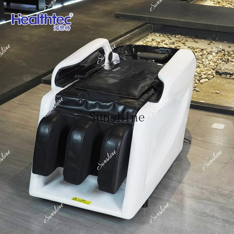 massage shampoo bed Electric multi-functional hair salon Barber shop special head therapy water circulation fumigation FT