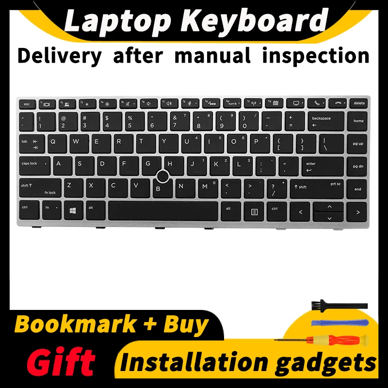 

Laptop Replacement Keyboard for HP EliteBook 840 G5/840 G6/846 G5/745 G5/745 G6/ZBook 14u G5 /ZBook 14u G6