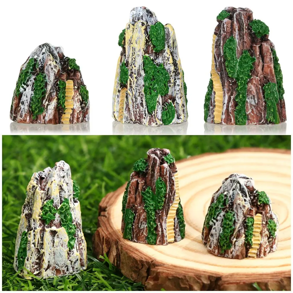 Desktop Supplies Dollhouse Accessories Simulated Decoration Smulated Rockery Absorbent Stone Rockery Fish Tank Micro Landscape