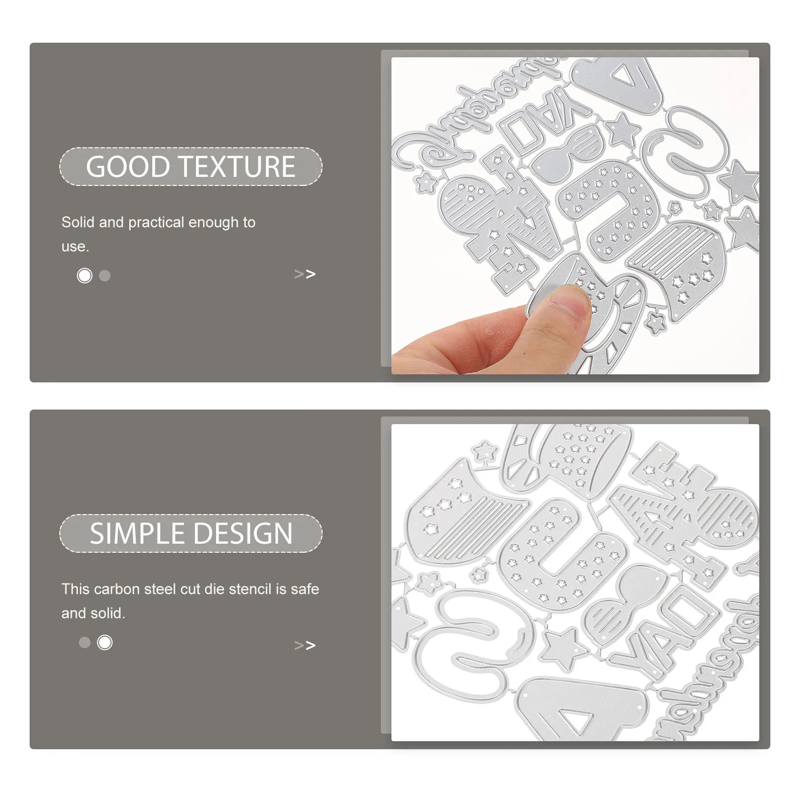 

Metal Cutting Die Stencil for Scrapbooking High-Carbon Steel DIY Craft Mold for Photo Album Wedding Invitation Home Decor