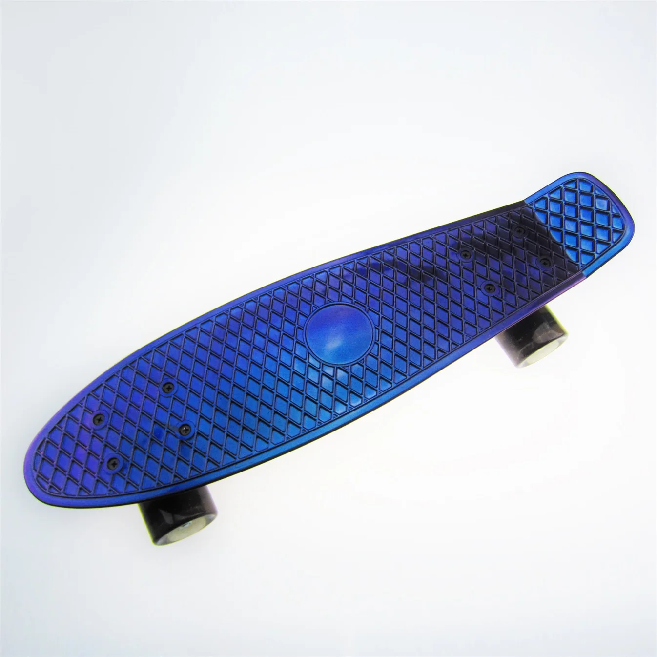 2022 hot sale Mini Cruiser Board Mini Fish Short Board Single Rocker Classic Retro Plastic Cruiser Complete Skateboard For Kids