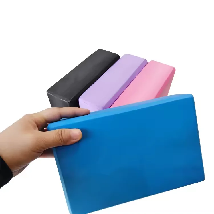 Bloque de ejercicios ligero de espuma EVA antideslizante de gran inventario para Yoga Pilates