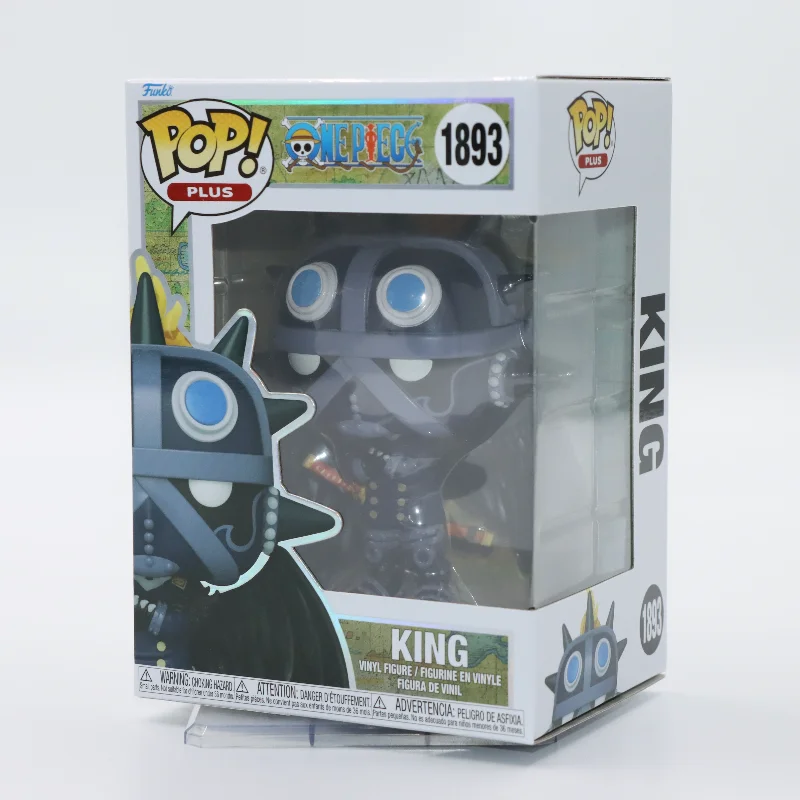 

Оригинальный Funko POP One Piece King # 1893 Виниловая фигурка аниме Периферийные устройства Модная игрушка Коллекционная модель Подарок для детей