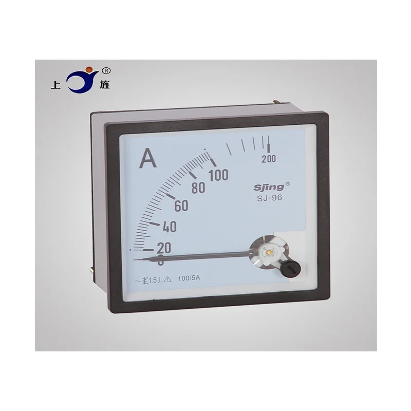 1Pcs SJ96 AC 50A 75A 100A 150A 200A 250A 300A 400A 500A 600A 750A 800A Measuring Range Panel Mounting Ammeter Ampere Meter CP-96