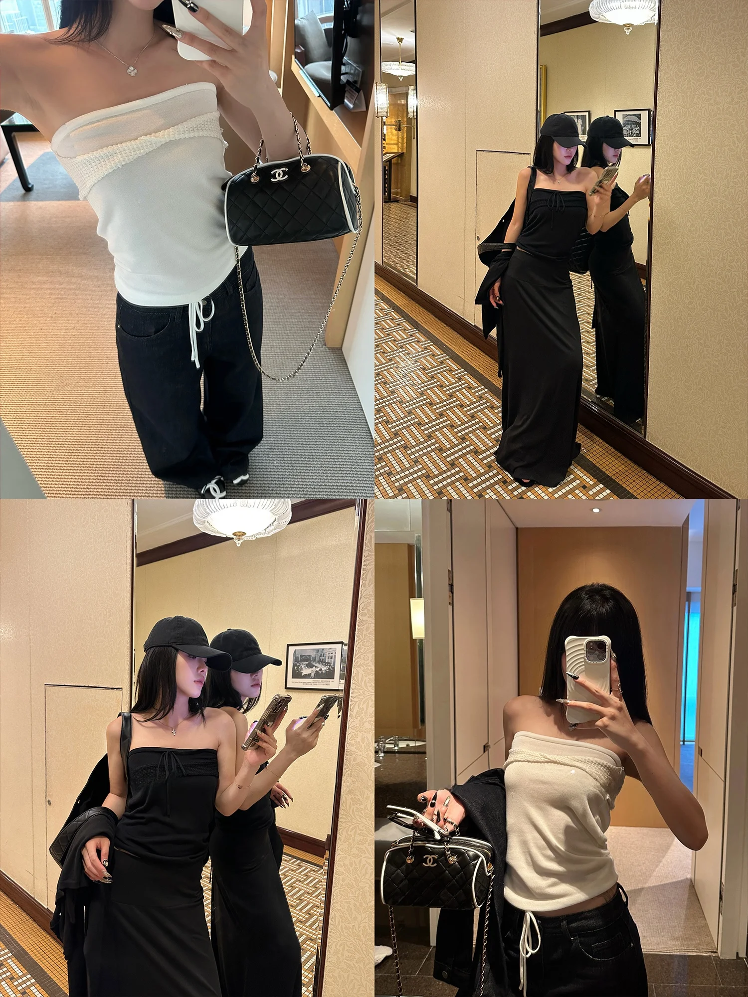 

Falin X Bal Dstring Tube Top Women's Design Sensation Svel Vest Thin Early Autumn American Hot Girl