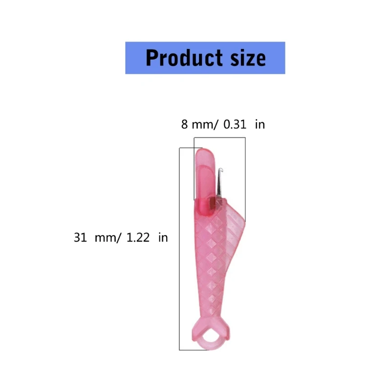 10 Pcs Sewing Machine Needle Threader Fish Type Quick Sewing Threader Embroidery Automatic Sewing Needle Threader A0KF