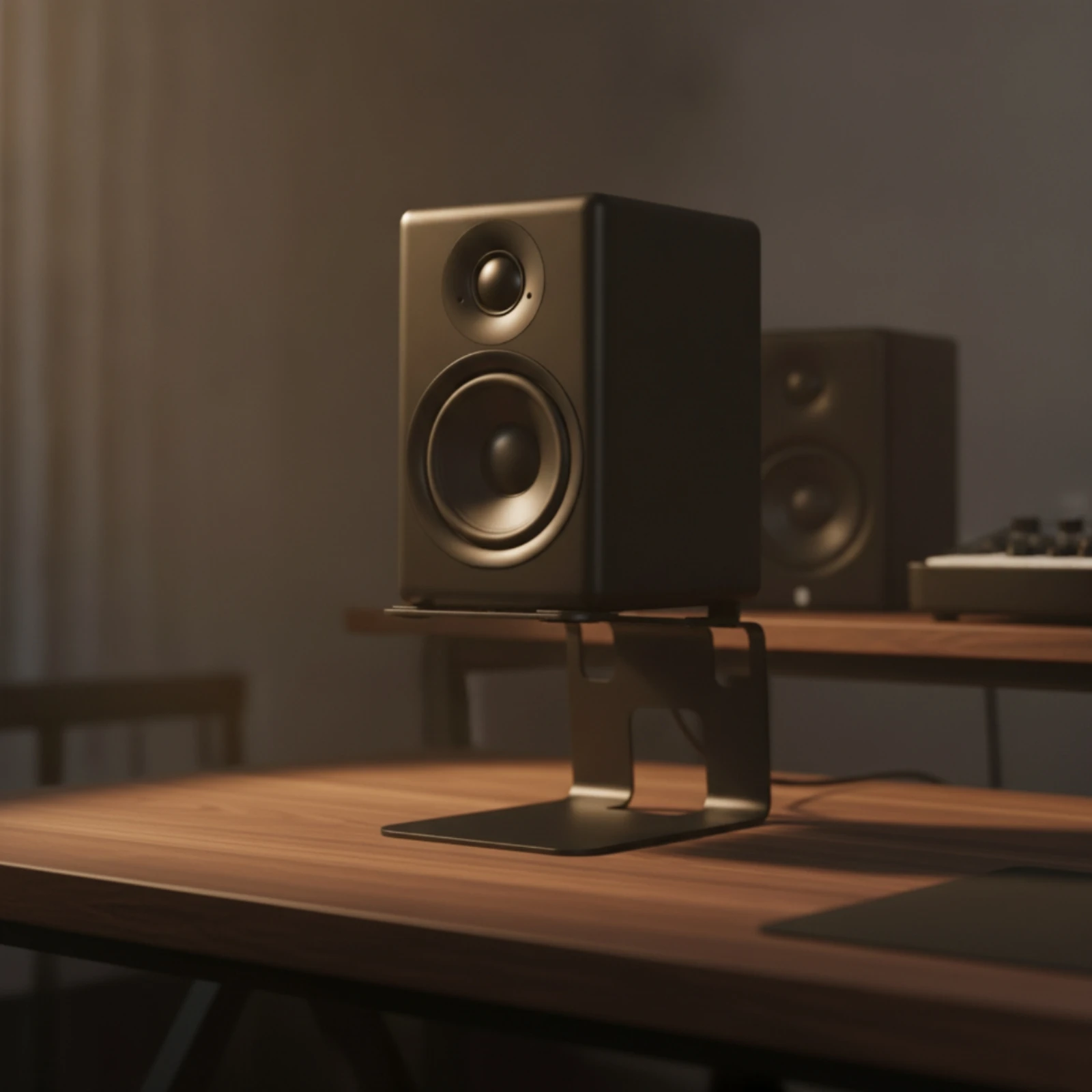 ขาตั้งลำโพงสำหรับโต๊ะทำงาน ทำจ - Speaker Desk Setup บทวิจารณ์และราคา