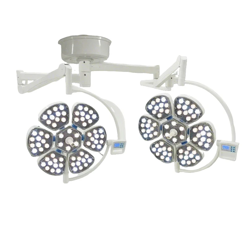 Surgical Shadowless Lamp LED Hospital Operating Theatre Light Medical Veterinary Equipment Ceiling Mounted Lamp Portable Mobile