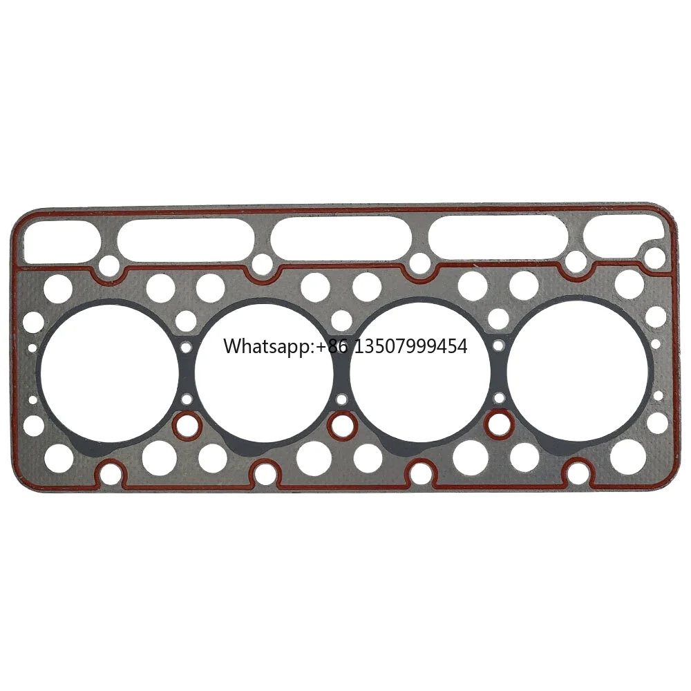

V1702 V1702B Cylinder Head Gasket 15766-03310 17356-03310 15766-0331-1 for Kubota KH90 KH90-3 KH101 KH151 Excavator Accessories