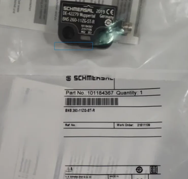 

New original SCHMERSAL Sensor BNS 260-11ZG-ST-R