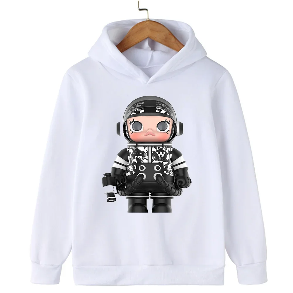 

Autumn and Winter Personalized Children's Cartoon Bubble Mart Versatile Long Sleeve Top Hoodie for Boys and Girls Children