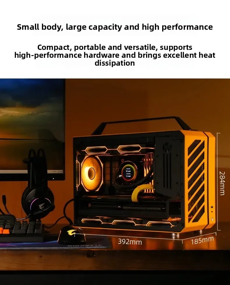 DIY تجميع تصميم الكمبيوتر سطح المكتب المحمول