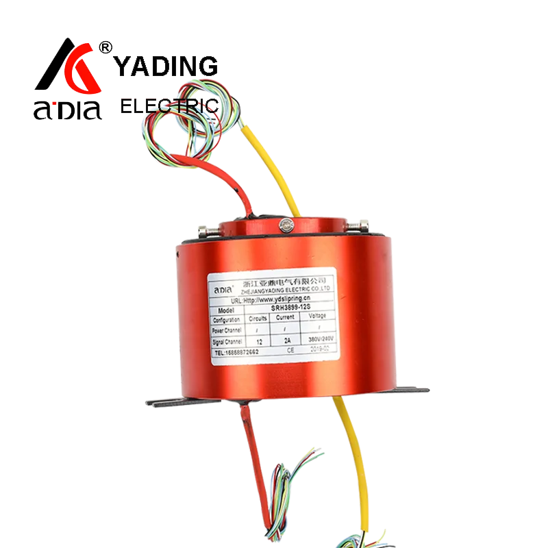 SRH3899-12s Slip Ring Connector High-Quality Rotating Conductive Slip Ring Induction Motor Slip Ring