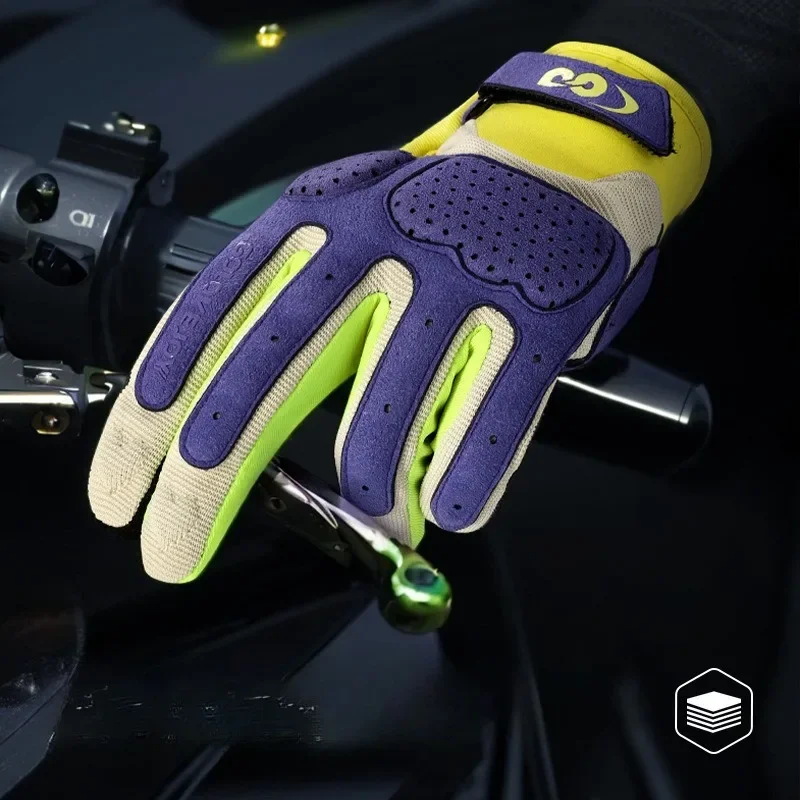 

New Motorcycle Gloves for Men and Women Outdoor Sports Cycling Gloves Anti-Slip Wear-Resistant Breathable Motorcycle Gloves