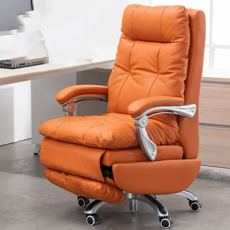 Office Chair Footrest Design Meeting Comfortable Game Work Vanity Relaxing Computer Furniture Home Silla Plegable Backrest Bed