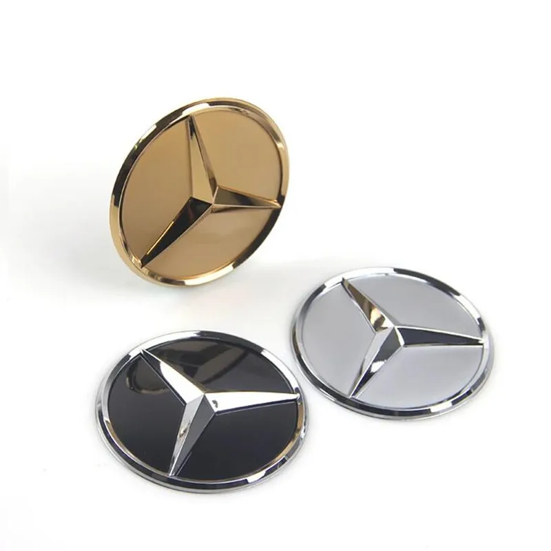 Car Steering Wheel Emblem Interior Badge Decoration Accessories for Mercedes benz W203 W204 W205 W176 W211 W212 W213 GLA GLC