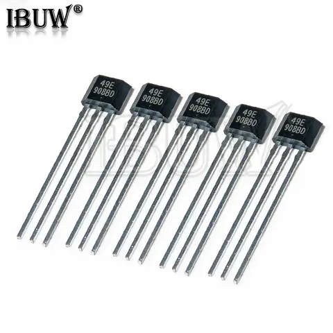 10pcs Hall sensor SS40AF SS41F SS495A SS49E 40AF 41F 495A 49E Ehigh Sensitivity