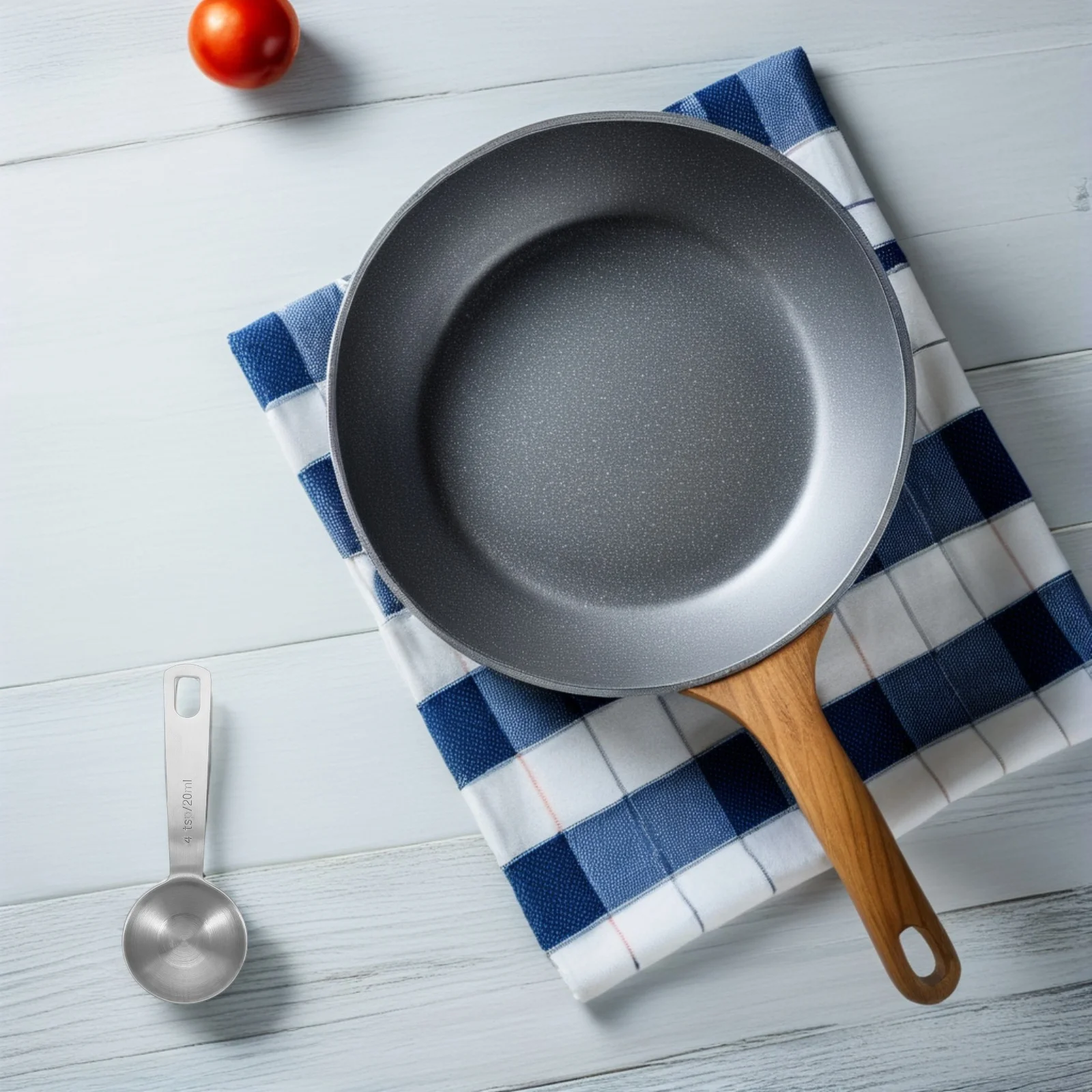 

4pcs Stainless Steel Measuring Spoons 20Ml/4 Tsp Precision Kitchen Baking Tool For Coffee Shop Restaurant Use Small Condiment