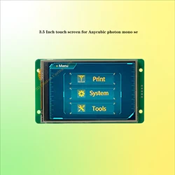3.5 Inch touch screen for Anycubic photon mono se click UI to interact with display 3d printer operation machine controlled lcd