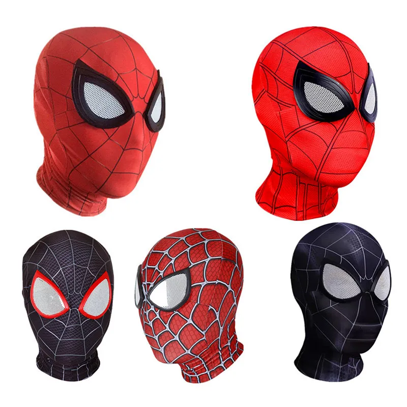 Halloween Superhero Masks Movie Characters Cosplay Costumes Adults Child Holiday Party Game photo shoot Props