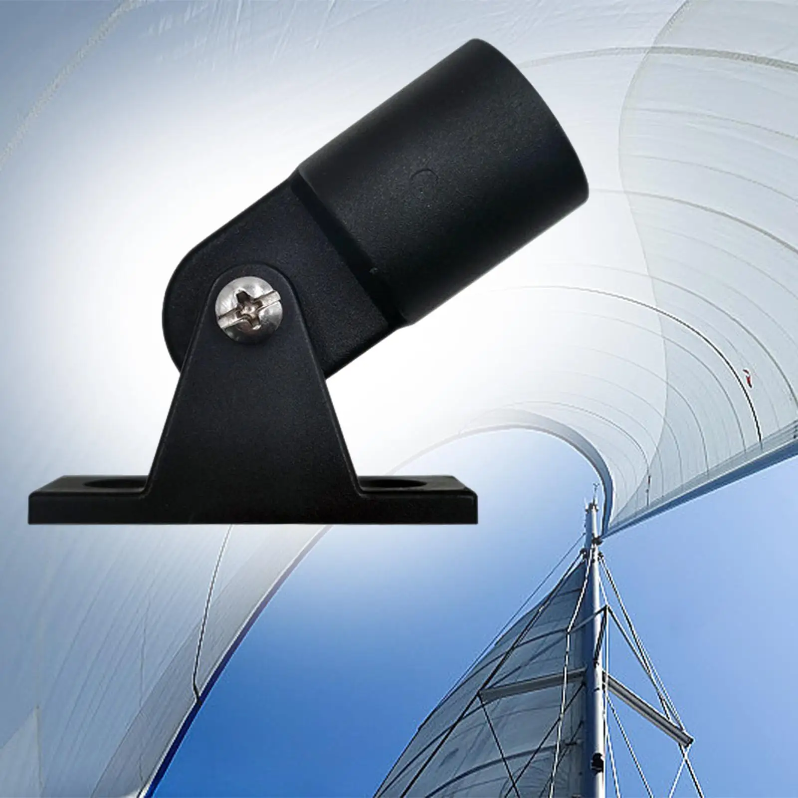 

Boat Bimini Top Fitting Deck Hinge Slide Cap Pipe Eye Endcap