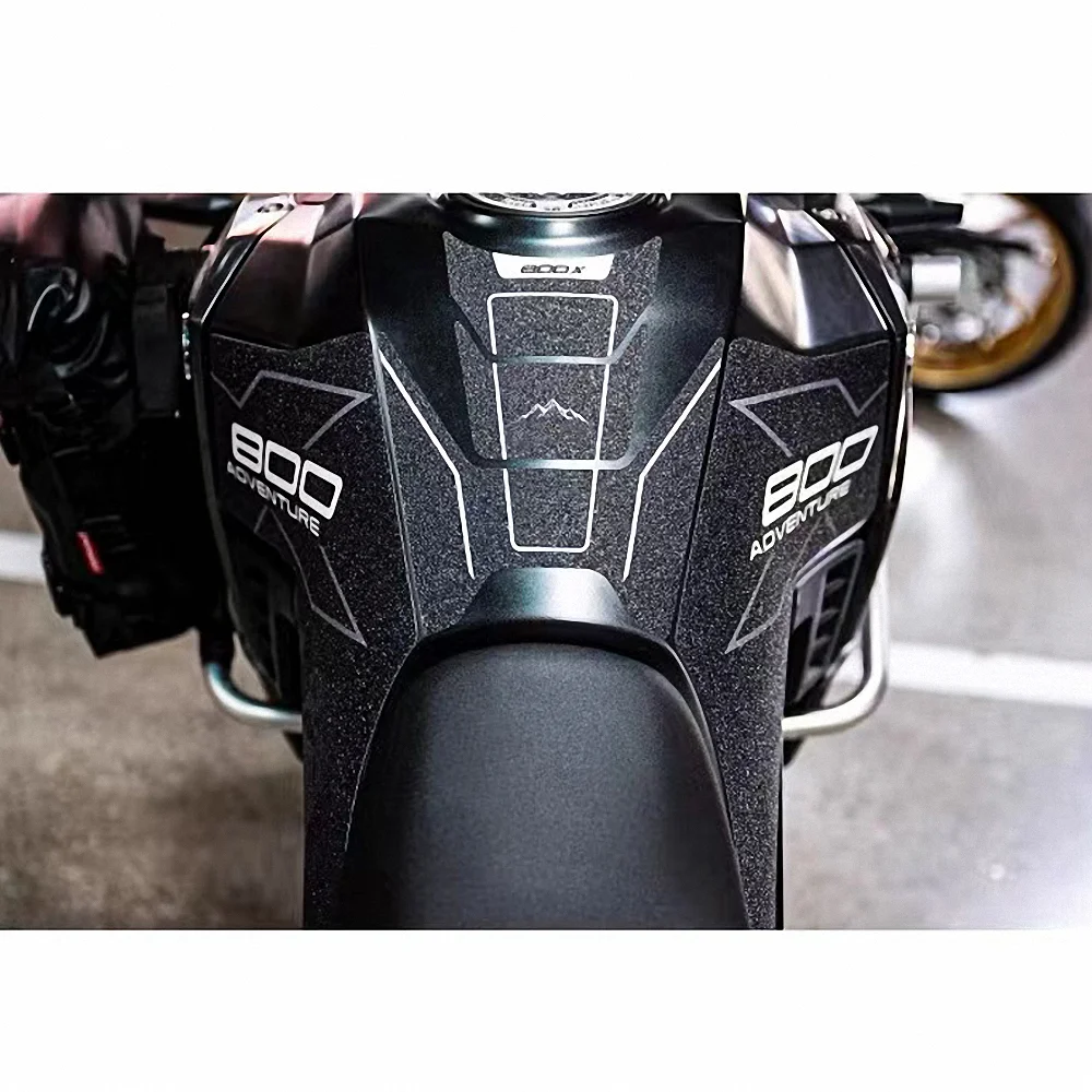 For Kove 800X Tank Pad Fuel Covers Protector Stickers Motorcycle Accesories Reflective Fueltank Side Decals Pro X 800 2023 2024