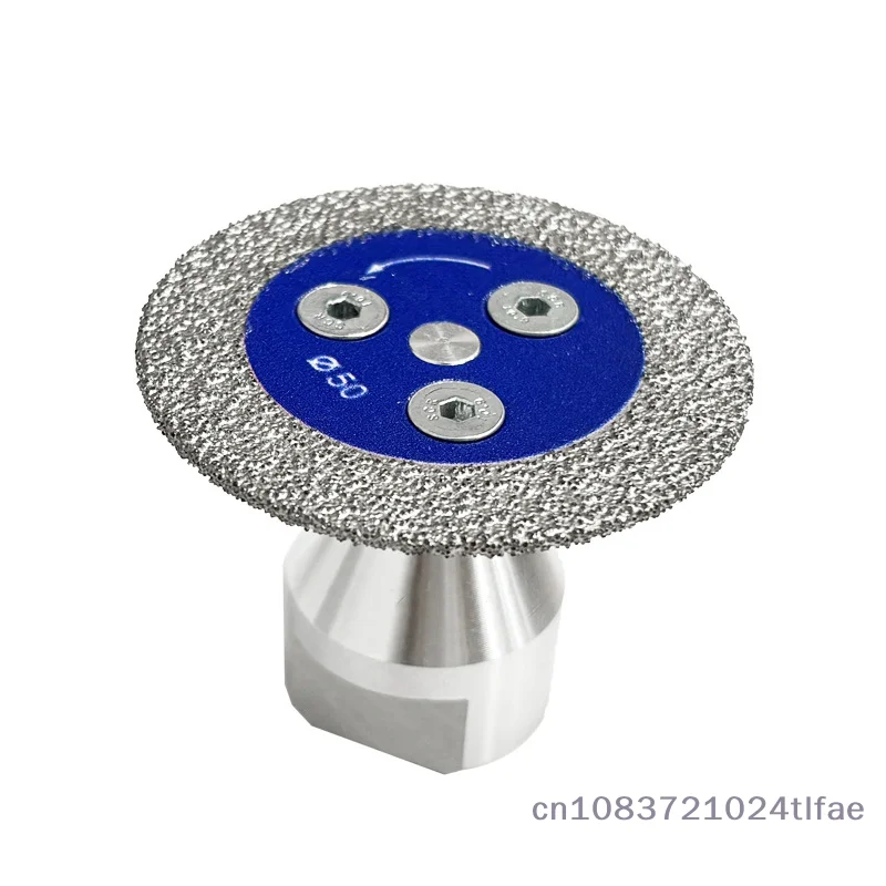 M14 الماس شفرة المنشار مع شفة قابلة للإزالة توربو أسطوانة تقطيع للجرانيت الرخام السيراميك قطع الخرسانة طحن أدوات حفر #1