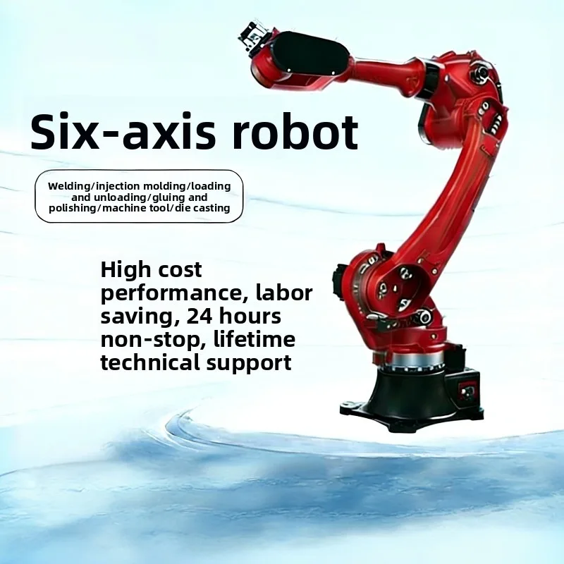 Unloading and unloading welding spraying robotic arm