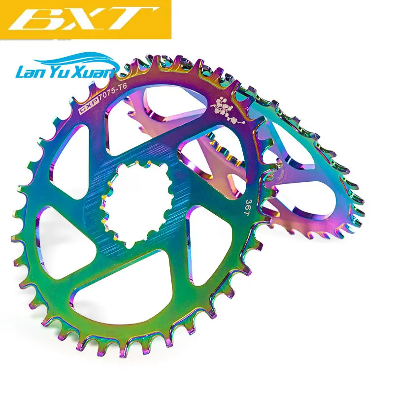 GXP chainrings Bicycle MTB Bicycle Chainwheel Ring Round Narrow Wide Gear Mountain Bike Road Bike Cranksets Single Ring