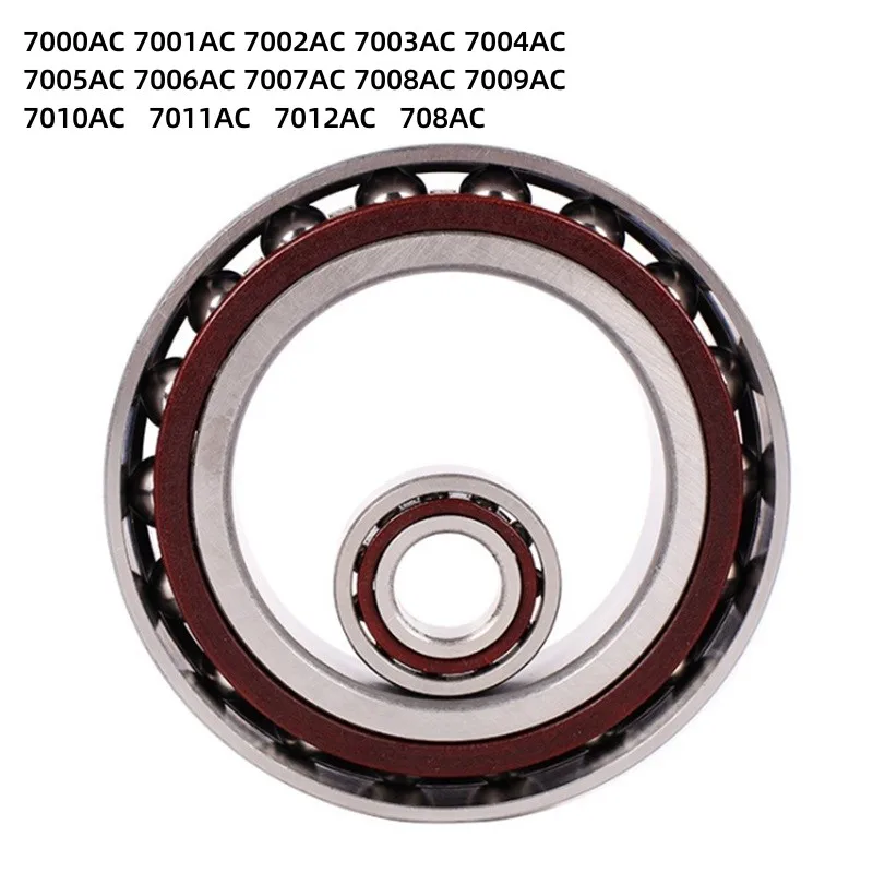 

1Pcs 7000AC~7011AC 7012AC 708AC Angular Contact Ball Bearings Precision Angle Contact Machine Tool Precision