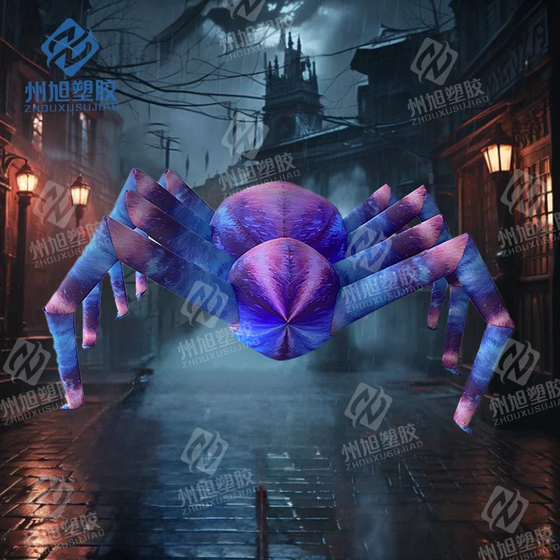 Gran oferta de araña inflable gigante de Halloween para decoración de patio de eventos de fiesta al aire libre de Halloween