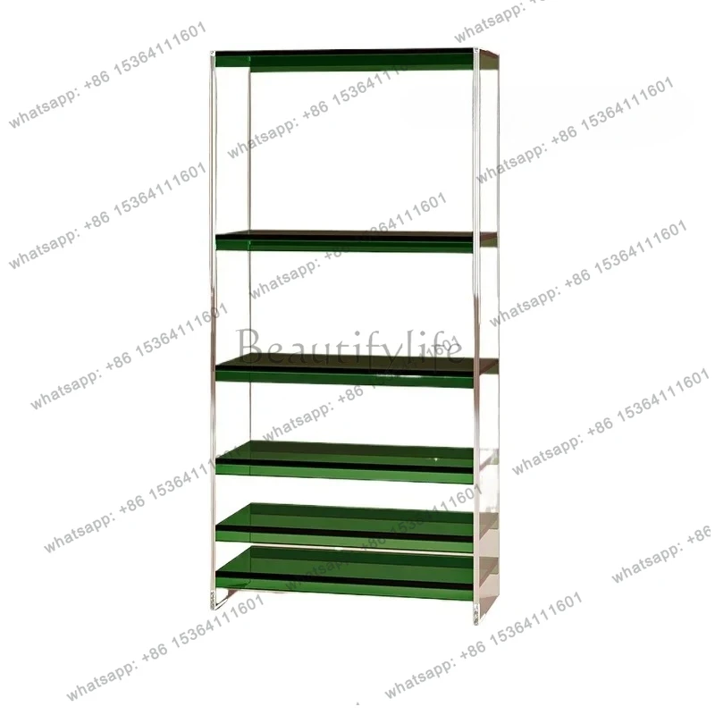 

Home high-end acrylic wine cabinet Home high-end display cabinet against the wall