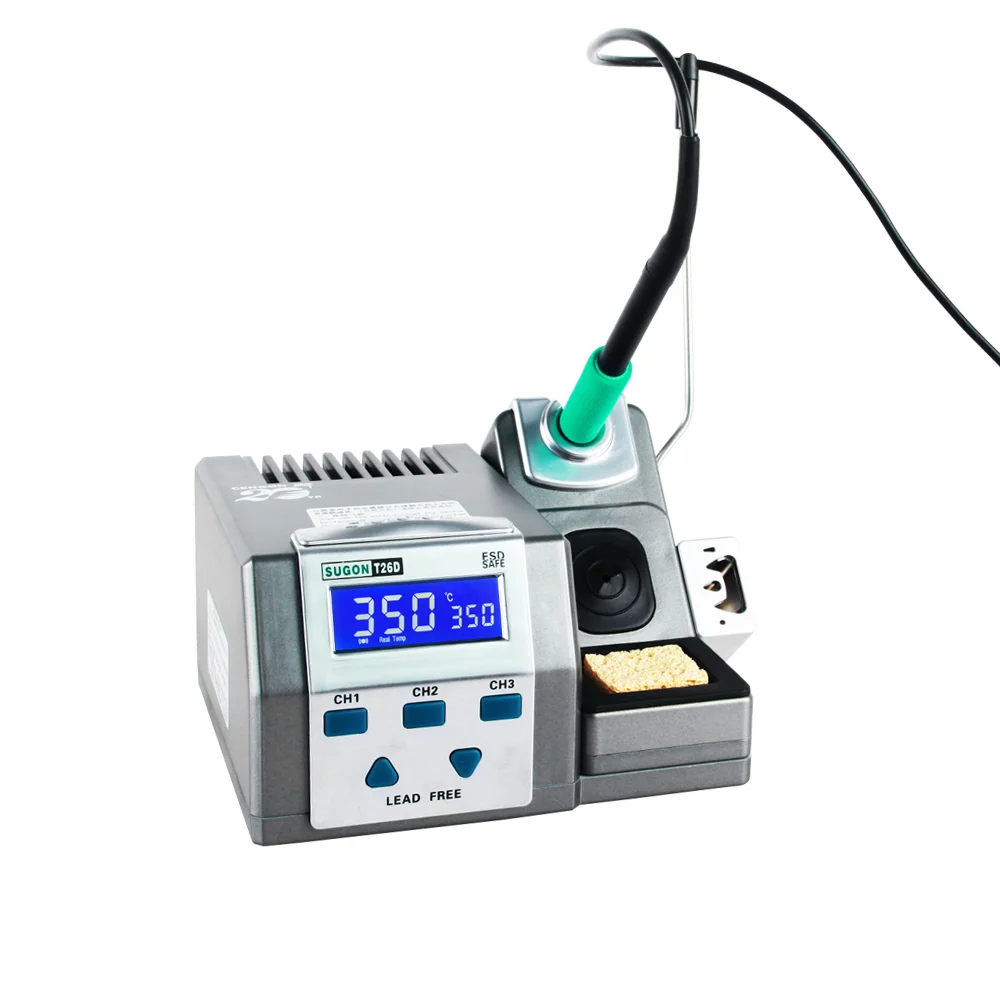 SUGON T26D Soldering Station 210 Soldering Handle  2S Rapid Welding Rework Station For PCB IC Chip Soldering Repair Tools