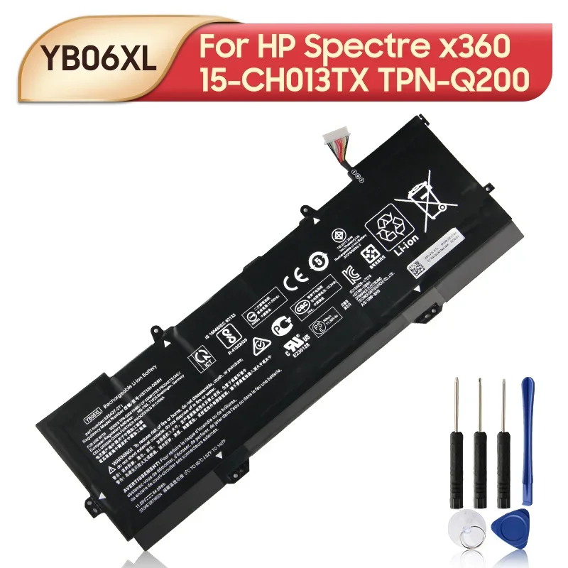 Original Replacement Battery YB06XL HSTNN-DB8H For HP Spectre x360 15-CH013TX TPN-Q200 84.08Wh