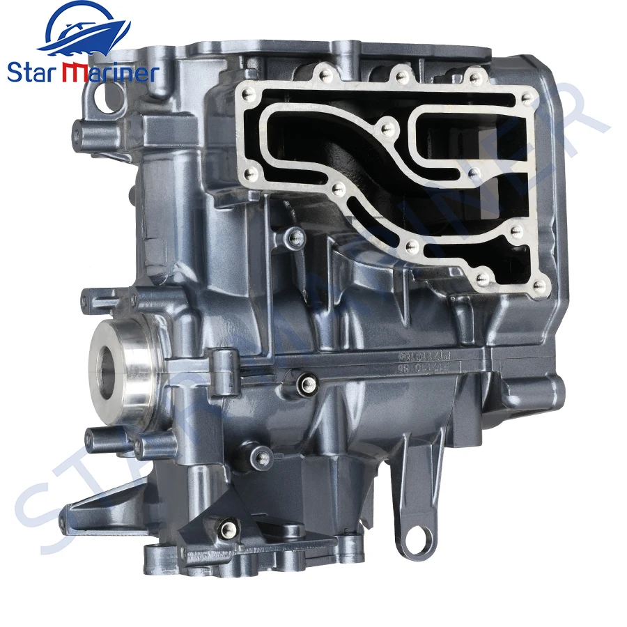 63V-15100-02-1S Cylinder CrankCase Assy For Yamaha Outboard Motor 2 Stroke 9.9HP 15HP Parsun T15-07010000 Seapro HDX 63V-15100