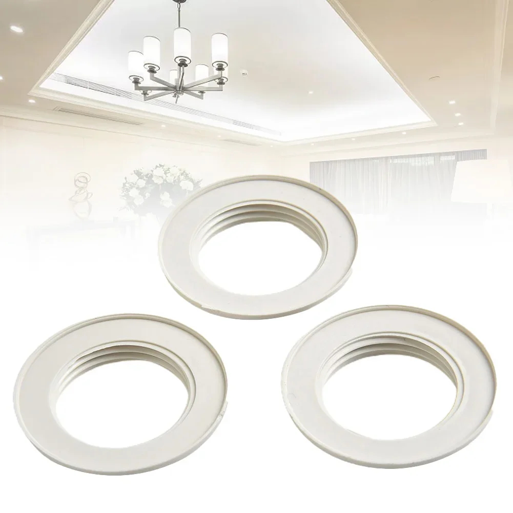 Lamp Shade Ring Replace Your Lampshades with E14 Plastic Lampshade Collar Ring Thread Lamp Light Shade Holders