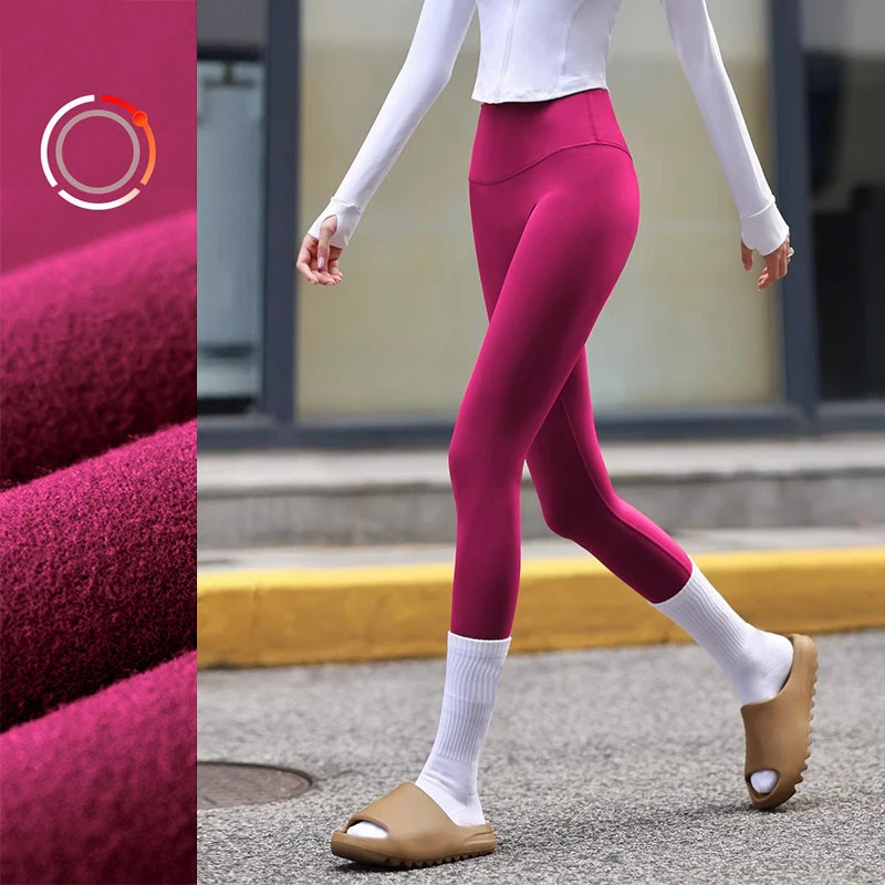 

New Yoga Pants Women Warm Leggings for Fitness Fleece Warm Winter Stretchy Running Tights Leggings Gym Sport Yoga Leggings