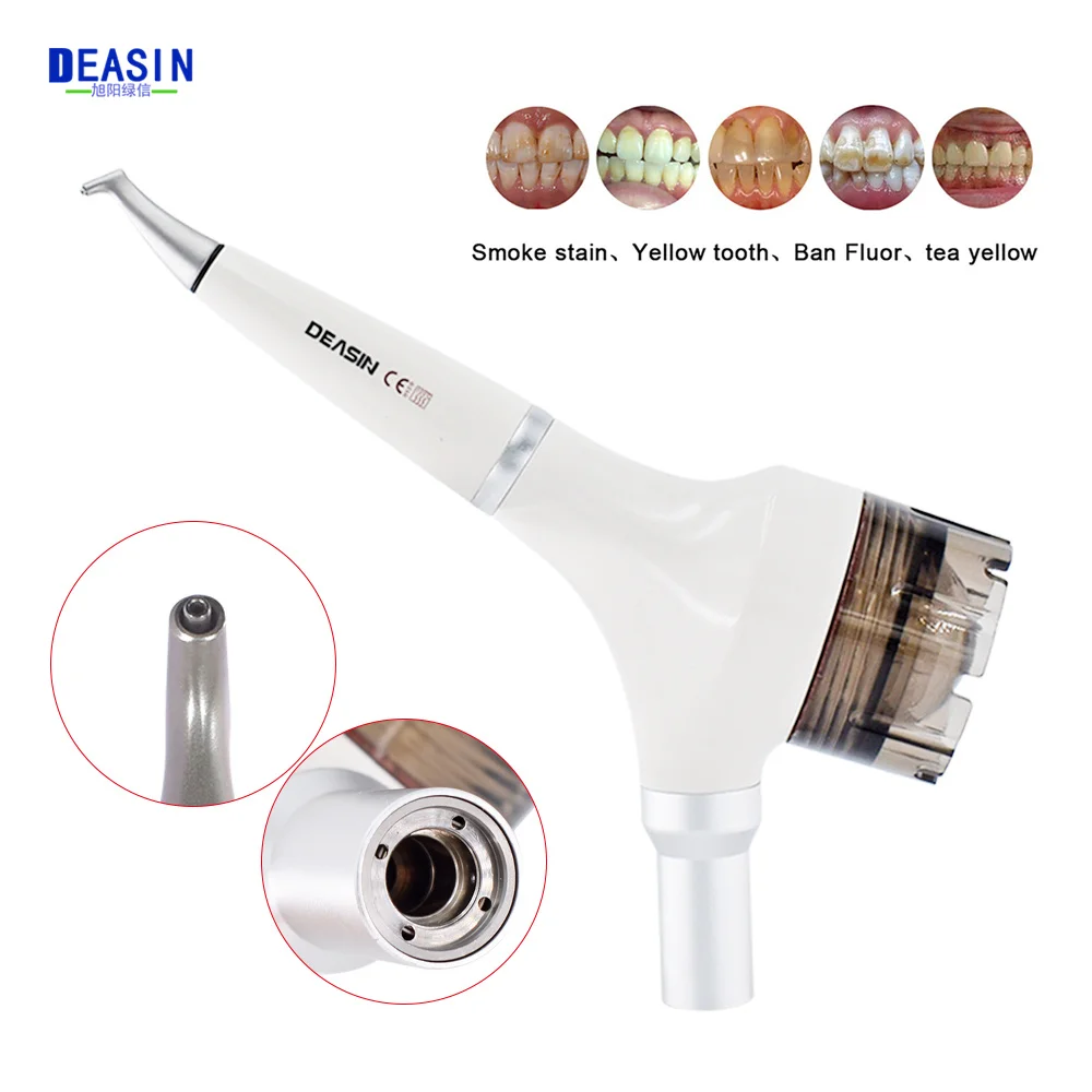 

Dental Air Prophy Unit Teeh Whitening Spary Polisher Dentistry Use Sandblasting Machine Air Flow Air Jet Scaling Sandblasting