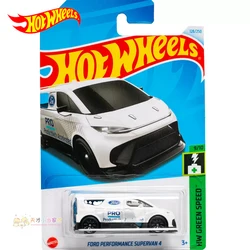 2024F Original Hot Wheels Car Ford Performance Supervan 4 1/64 Diecast Toys for Boys Alloy Model Voiture Miniature Birthday Gift