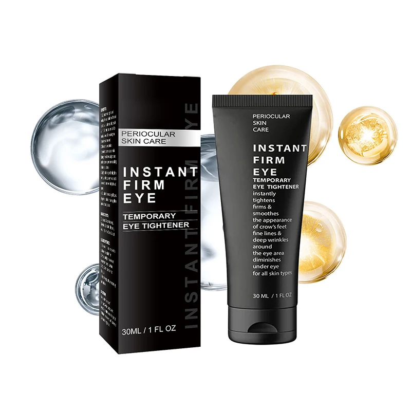 Crema de ojos instantánea, reduce las bolsas, las ojeras y la hinchazón, antienvejecimiento, líneas finas, reafirmante y delicada, hidrata los ojos, cuidado de la piel