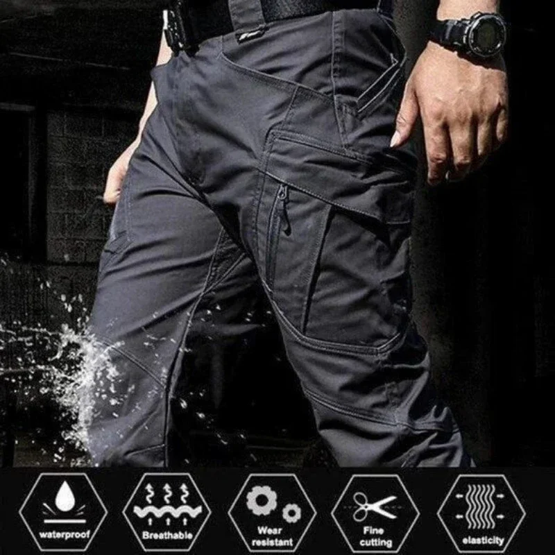 WONTIVE-Pantalones tácticos impermeables para hombre, pantalón militar del ejército, pantalones de combate IX7, ropa de trabajo de camuflaje IX9, uniforme CS Cos