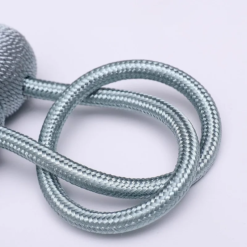 2 Stück Vorhanghalterungen, ein Paar Set, magnetische Seile, luxuriöse magnetische Vorhangschnallen. – Detail 3