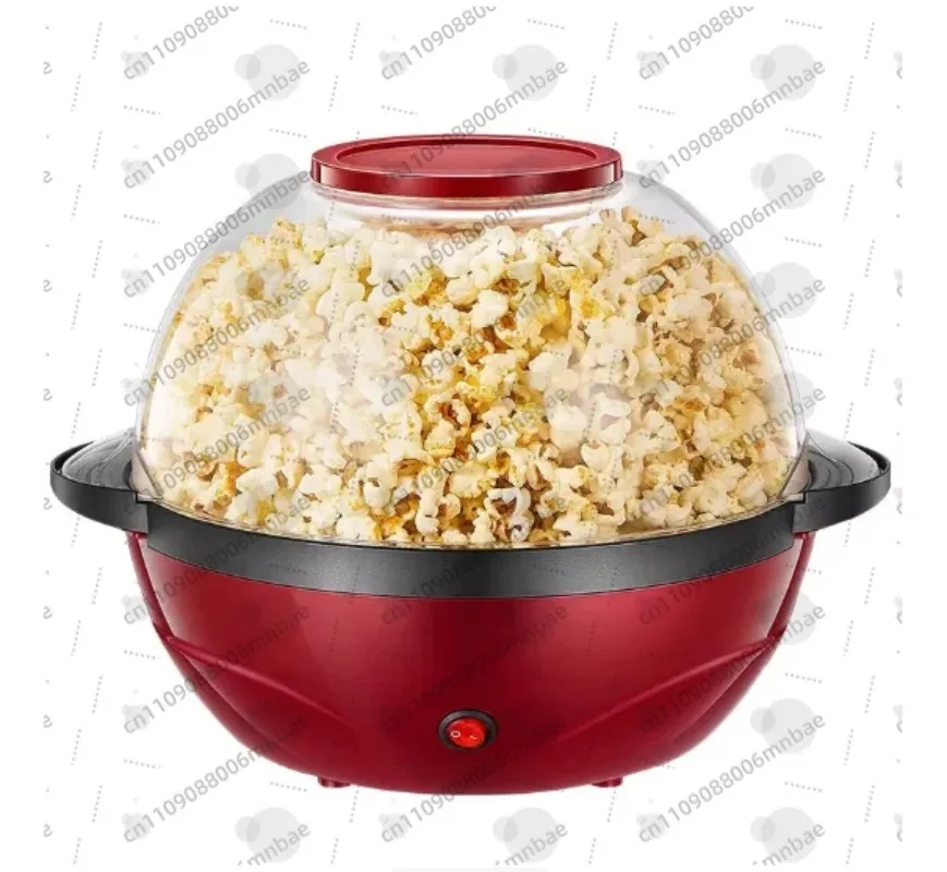 

Popcorn Maker Machine, Nonstick Plate, Electric Stirring with Quick-Heat Technology, Cool Touch Handles, Healthy Less Fat, 850W