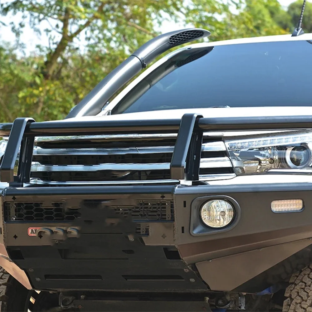 For Toyota Hilux Revo Rocco 2015+ Wedge Head Air Intake Snorkel Kit Wide/Narrow Body Wading Hose 4x4 Off Road Auto Parts