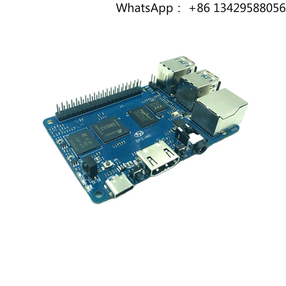 Banana PI BPI M5 New Generation Single Board Computer Amlogic S905X3 Design Amlogic S905X3 Quad-Core Cortex-A55 Processor